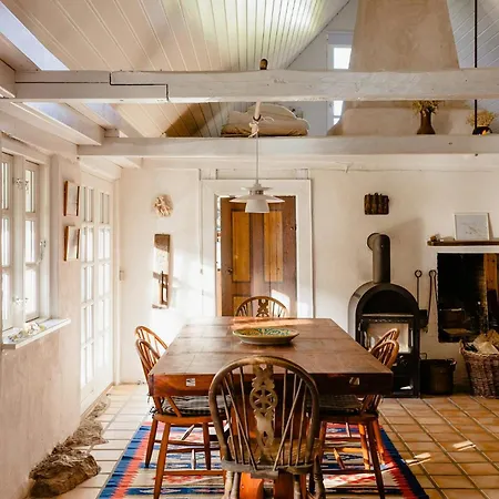 Thatched House Between Forest And Meadow *