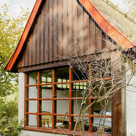 Thatched House Between Forest And Meadow Калуннборг