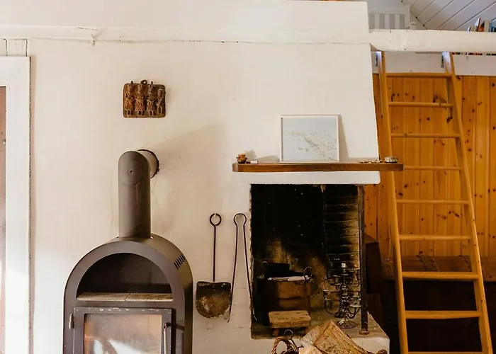Thatched House Between Forest And Meadow Kalundborg
